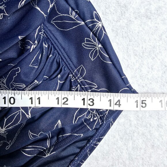 Niptuck Womens Twist Front Tummy Control Multi-fit Cup One Piece Swimsuit Size 8 - Picture 11 of 12